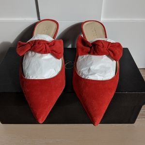 J.Crew Sophia Mules in Suede, Size 6.5